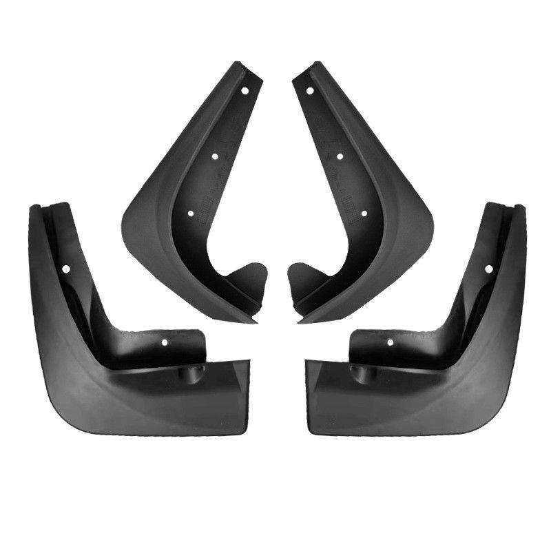 4pcs EX6 Weltmeister Mud Flap Matte Black Front Rear Mudguard Kit per una protezione completa